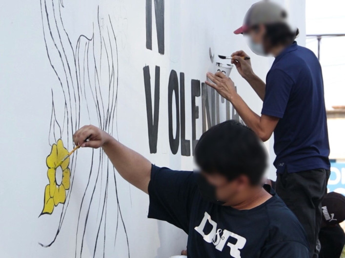 Fomentan reinserción social de adolescentes, a través del arte