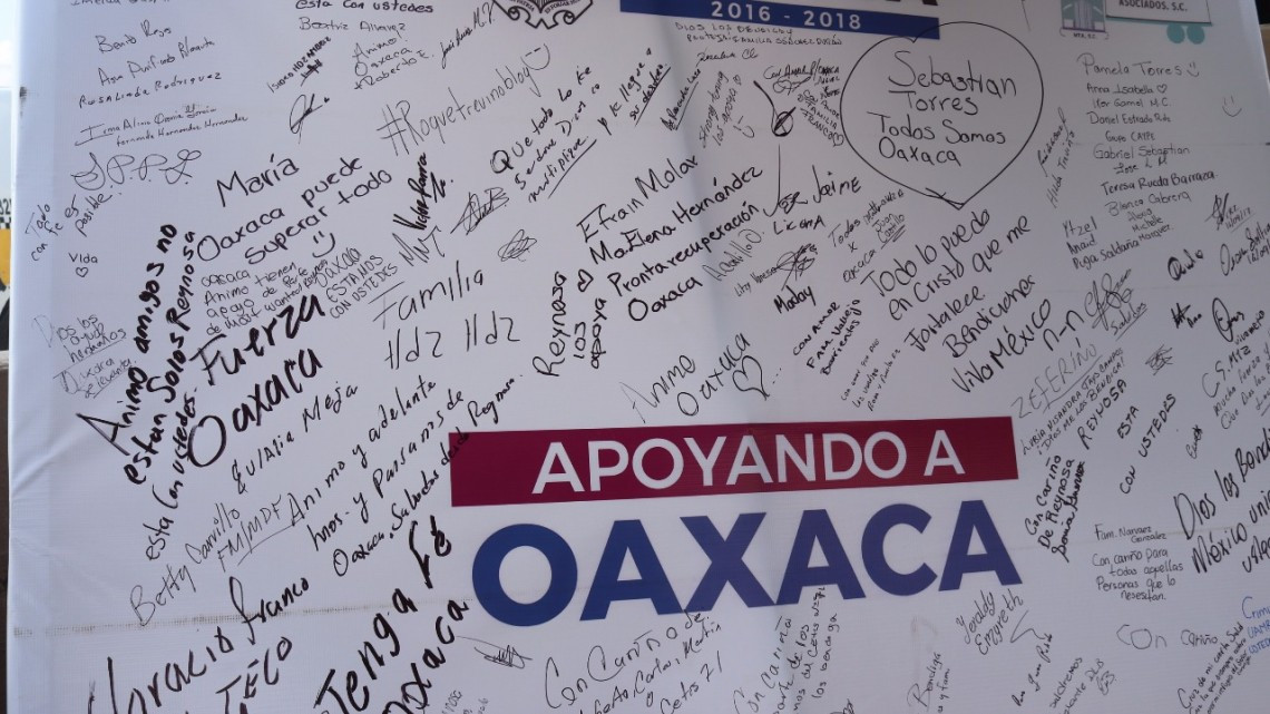 Ciudadanos responden antes afectaciones de sismos