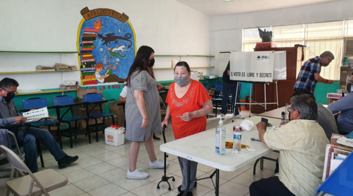 Algunos retrasos en casillas para Consulta de Revocación de Mandato en Nuevo Laredo 