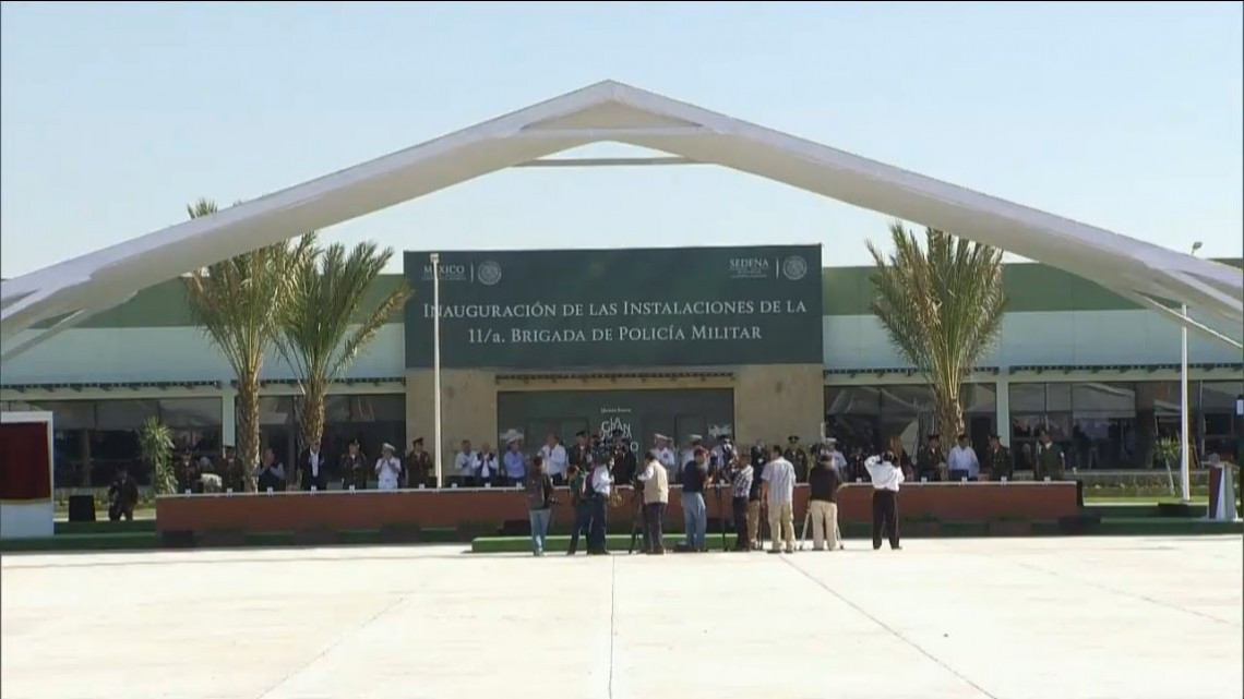 Inauguran 11ª Brigada de Policía Militar y Unidad Habitacional Militar