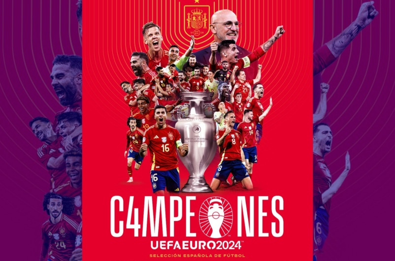 España campeón de la EUROCOPA 2024; vence a Inglaterra 2-1