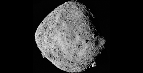 NASA descubre agua en asteroide