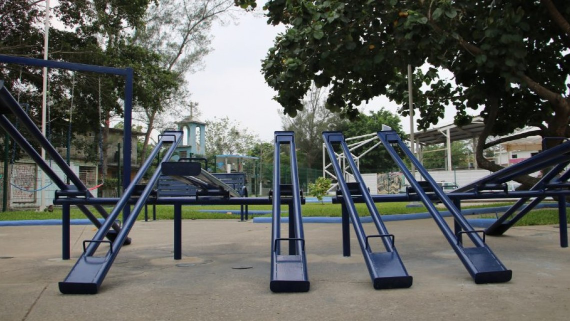 Entrega Andrés Zorrilla espacio para la convivencia familiar