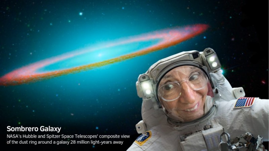 NASA presenta selfies fuera de este mundo