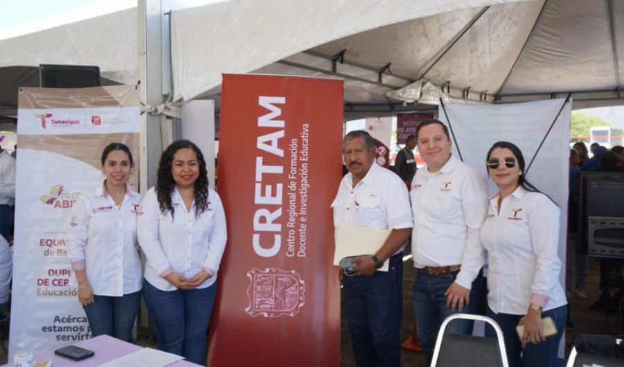 Participa CRETAM en Brigada Transformando Familias en Palmillas
