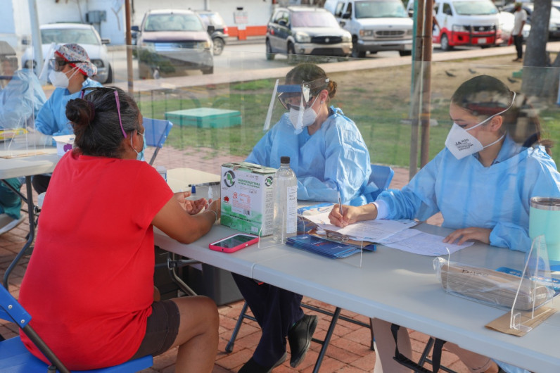 Realizan pruebas rápidas gratuitas de Covid-19 en Nuevo Laredo 
