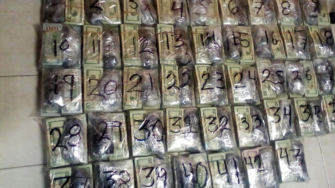 Aseguran en Reynosa, 981 mil 140 dólares de procedencia ilícita