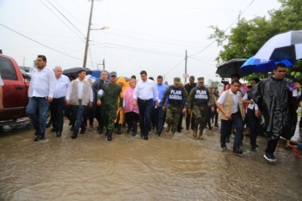 FGCV visita Altamira para dar solución a daños por lluvias