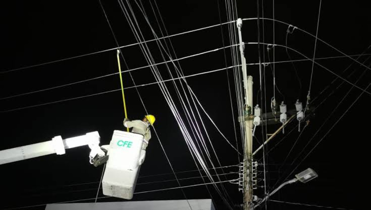 En medio del calor, reportan apagones en Reynosa, Matamoros y Río Bravo