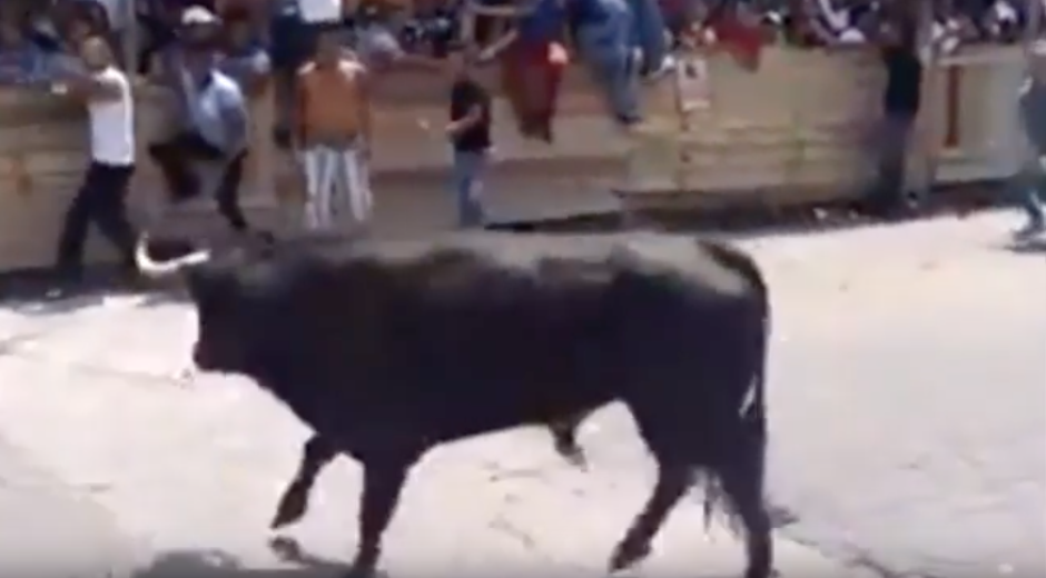 Joven sufre traumatismo craneoencefálico por embestida de Toro