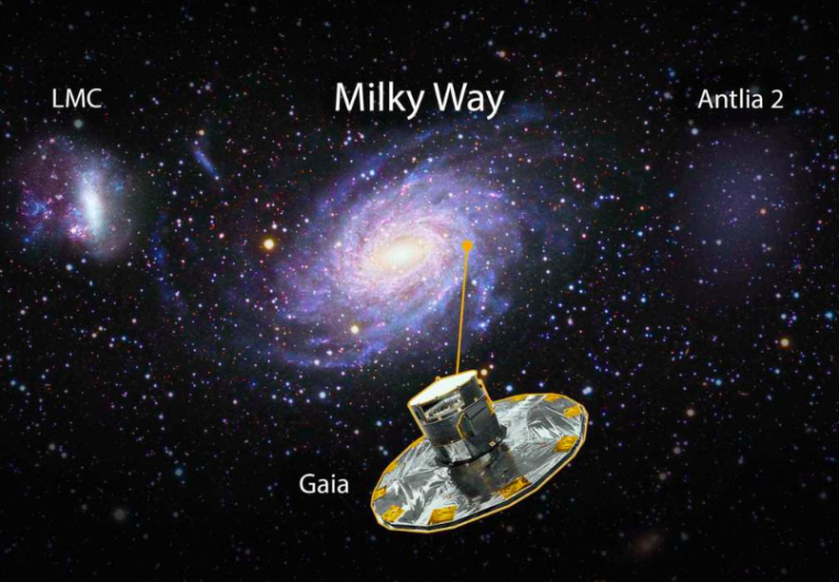 Descubren galaxia “fantasma” a las afueras de la Vía Láctea