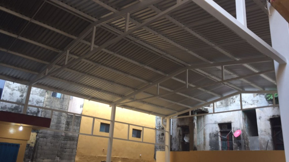 ⁠⁠⁠Alcaldesa de Tampico entrega otra techumbre más