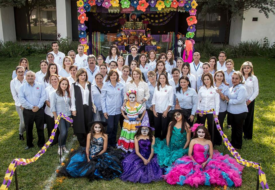DIF Tamaulipas se une a celebración del día de muertos