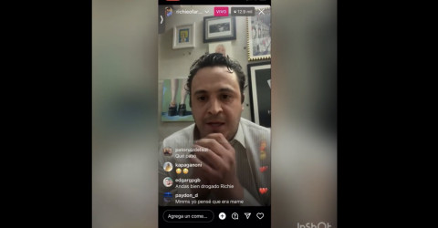 Ricardo O’Farrill arremete contra comediantes; revela los secretos de sus colegas en transmisión en vivo