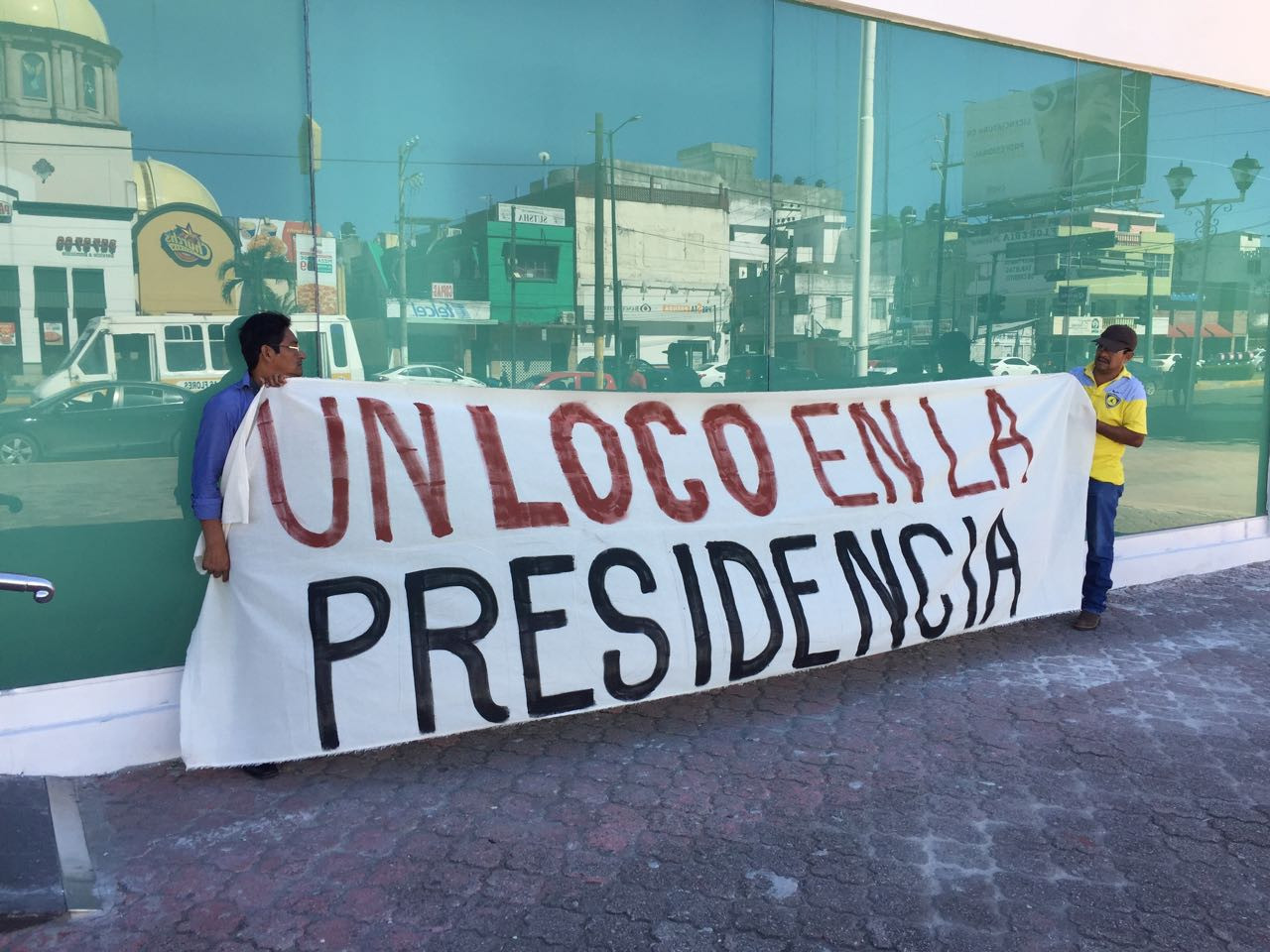 Protestas en contra de regidor de Morena en Madero 
