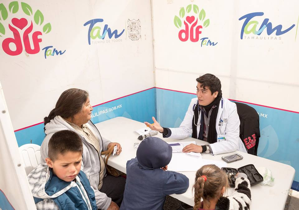 Llegan a Miquihuana brigadas asistenciales