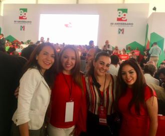 Dunia Ludlow se une a campaña de Meade