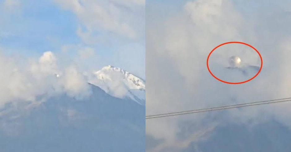 ¿OVNI en el Pico de Orizaba? Video viral causa revuelo en redes
