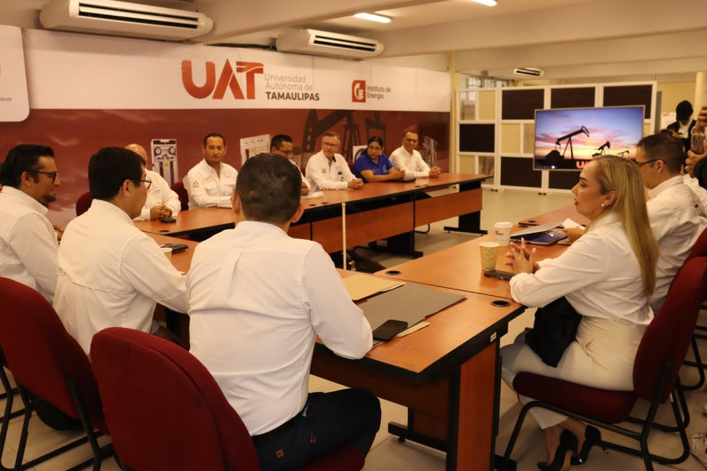 Reafirma la UAT colaboración en la agenda energética de Tamaulipas