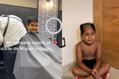 Niño pide corte de cabello “a la Miguel Hidalgo”