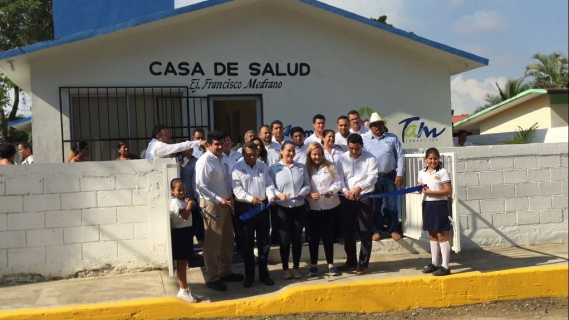 ⁠⁠⁠Ponen en marcha módulo de salud en zona ejidal