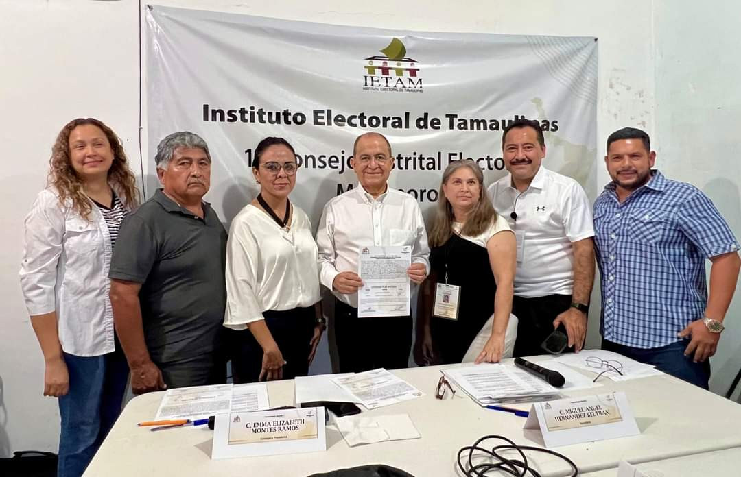 Reciben constancia de mayoría como diputados locales electos por Matamoros 