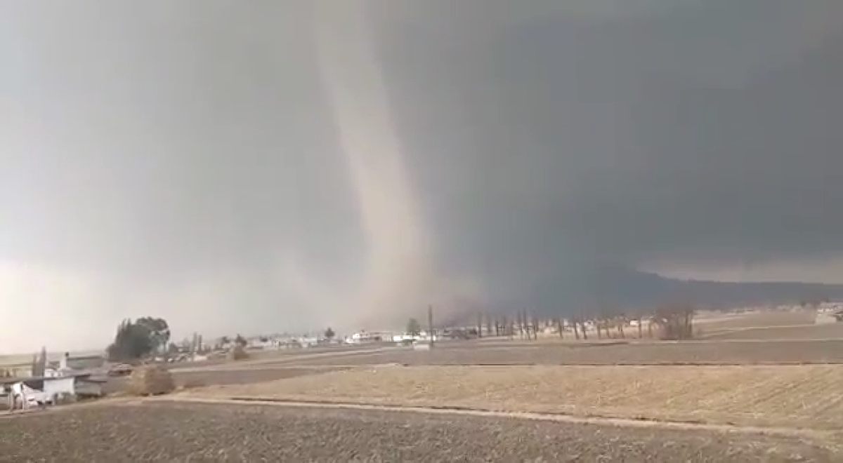 Al menos 50 viviendas sin techo por tornado