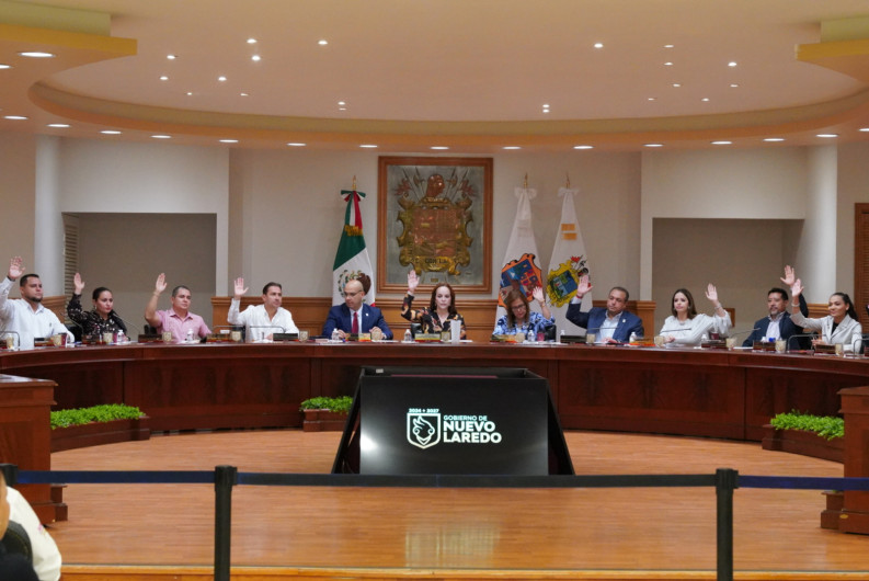 Cabildo aprueba donación de obra de arte que enriquece el acervo cultural de Nuevo Laredo
