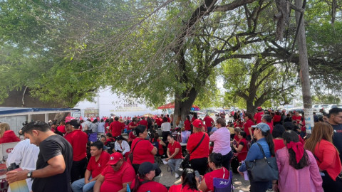 Claman maestros en Reynosa por pensiones justas y mejor atención médica