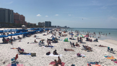 Condado Cameron reabre playas después de tormenta tropical Nicolás