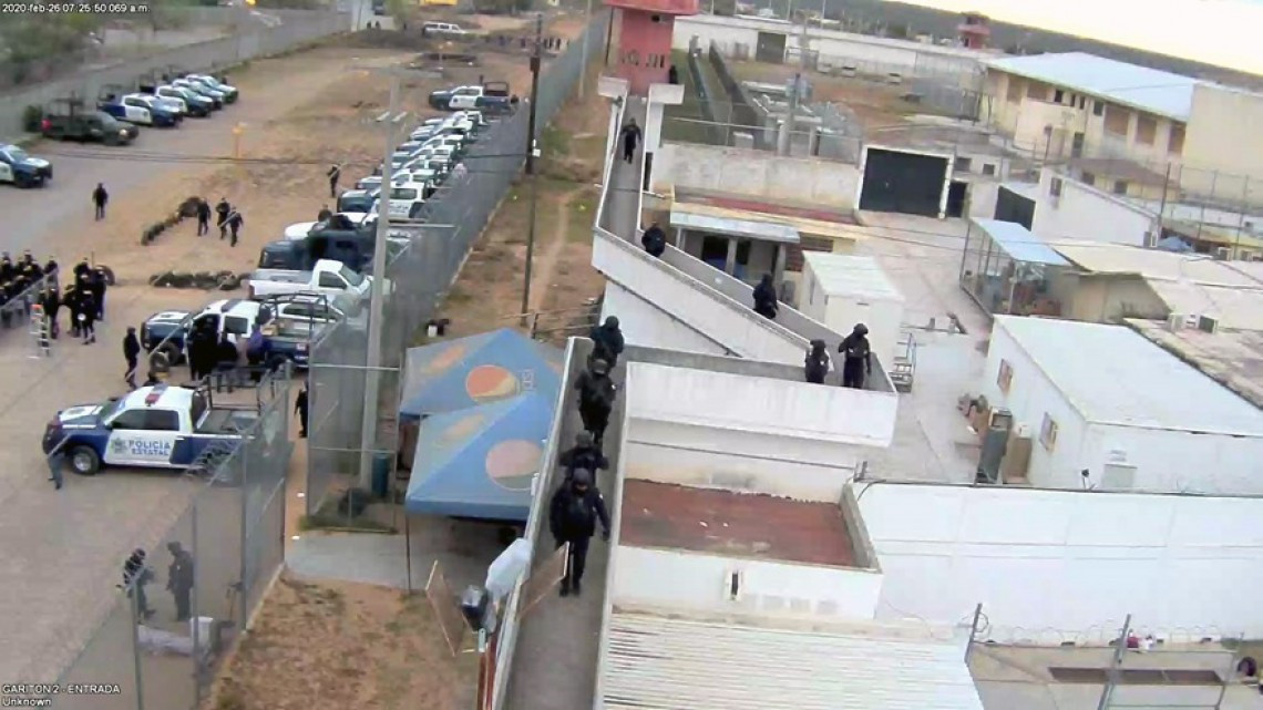 Policía Estatal realiza revisión en instalaciones de CEDES