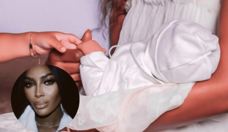 A los 53 años la modelo Naomi Campbell da a luz a su segundo hijo