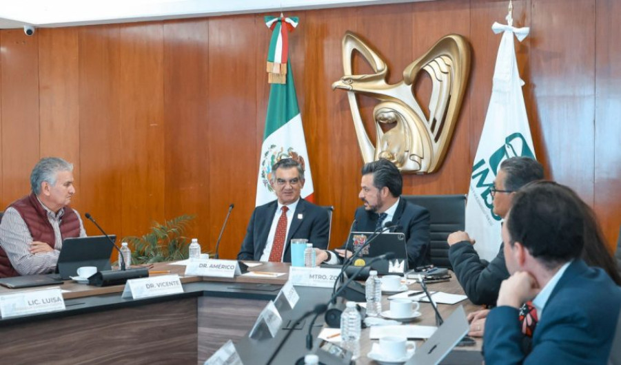 Acuerdan gobernador y director general del IMSS fortalecer la seguridad social e infraestructura en Tamaulipas