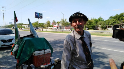 Martín Esteban Echegaray, el hombre que busca llegar al “fin del mundo en el norte”