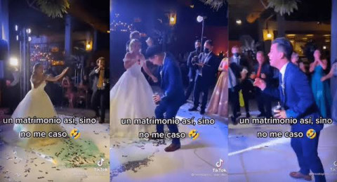 Novia se arma batalla de rap en su noche de bodas