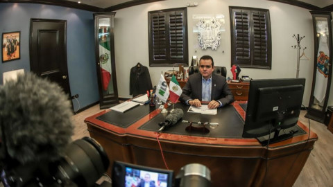 Alcalde presenta a Alcaldes de México las acciones que se brindan ante el COVID-19