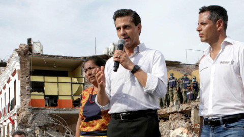 Cerca de 26 mil casas dañadas por sismos, son reconstruidas: EPN