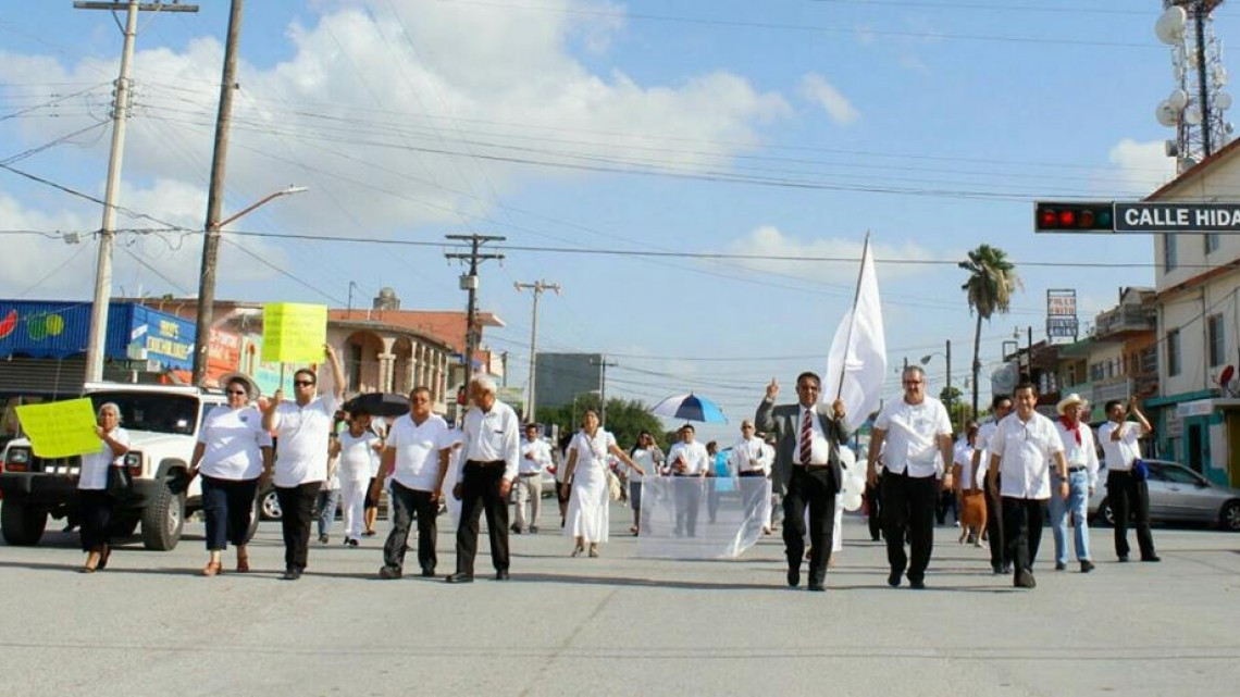 Realizan "Marcha Por La Paz"