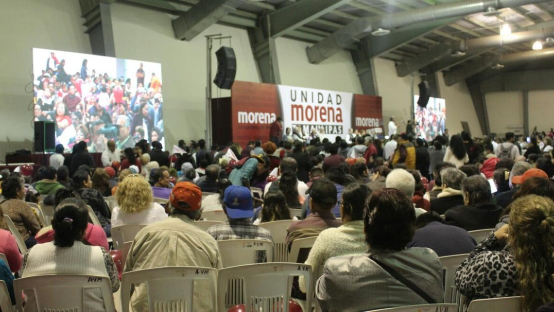 MORENA muestra unidad en la zona sur
