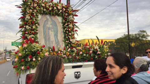 Fieles acompañan en 12 peregrinación de Grupo Gape