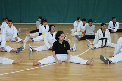 Fue sede Polideportivo Reynosa de Taller Intercolegial de Taekwondo