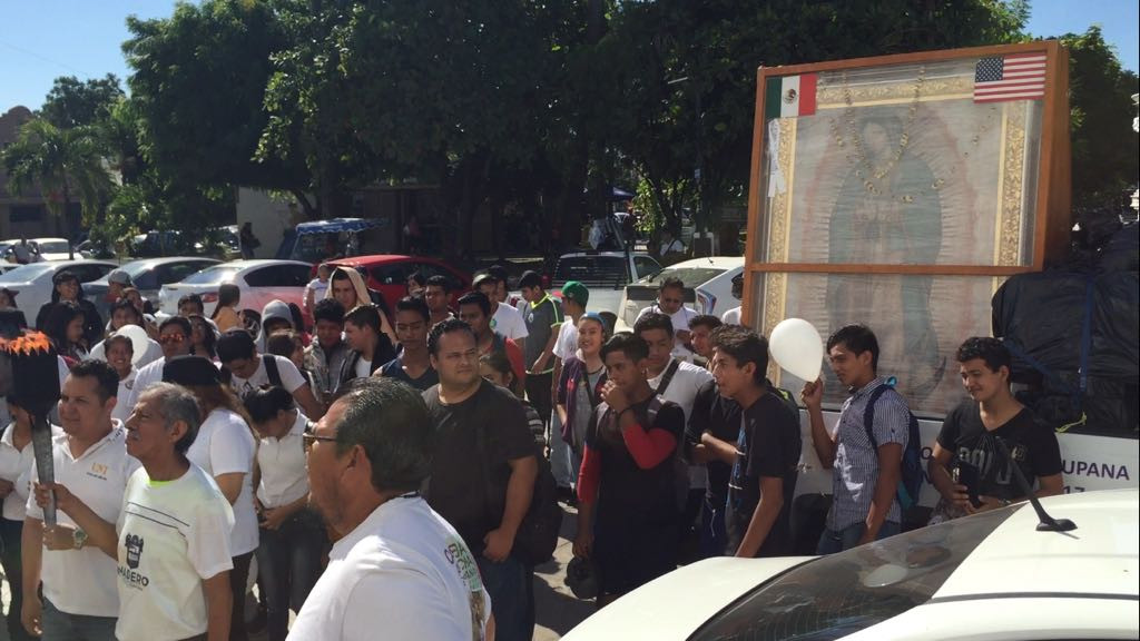 Antorcha Guadalupana, lleva mensaje de paz y solidaridad