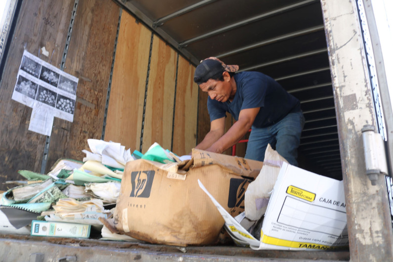 Busca Gobierno que escuelas continúen participando en Tam recicla