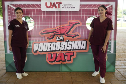 Danna y Ana Sofía: destacadas estudiantes y deportistas de la UAT
