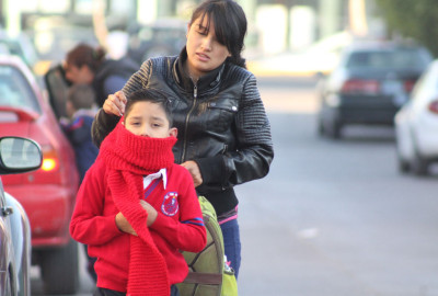 Suspensión de clases por frío extremo en frontera
