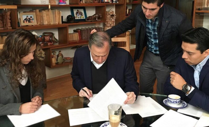 Meade prepara discurso para registro como precandidato del PRI