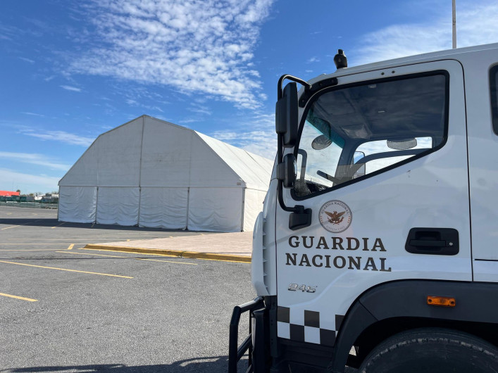 Avanza instalación de campamento para repatriados