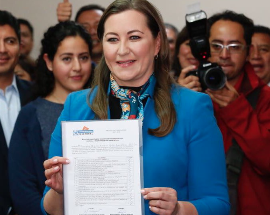 Martha Erika Alonso por el PAN para gobierno de Puebla