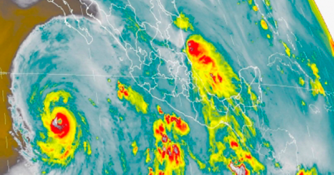 Sube huracán Eugene a categoría 3