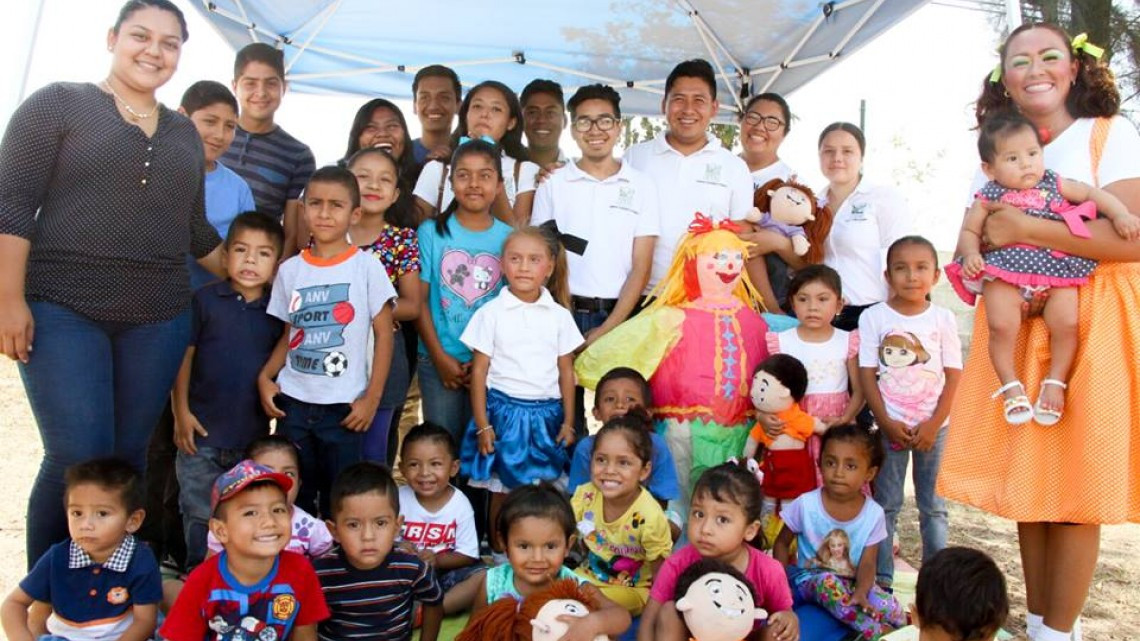 Celebra DIF Altamira y Conafe el Día del Niño